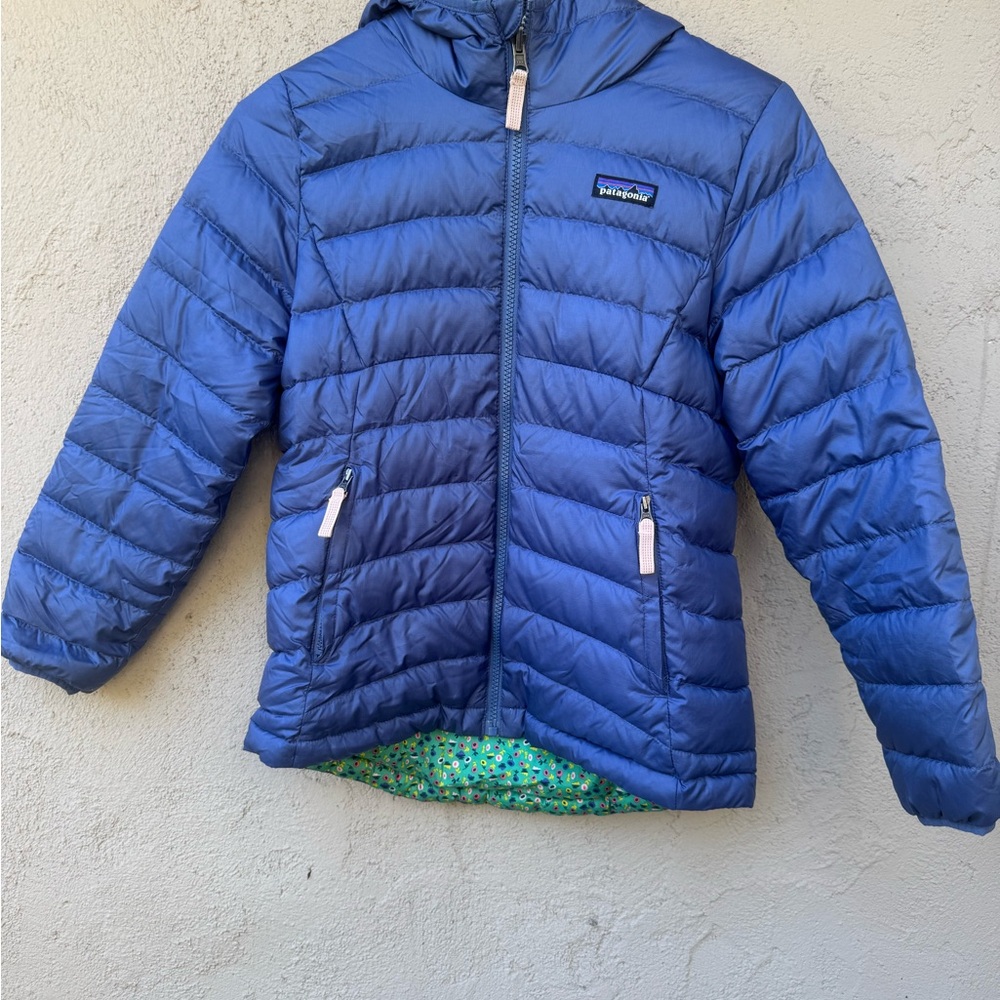 Patagonia Navy Quilted Jacket